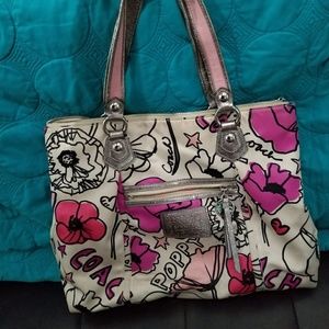 Coach poppy purse
